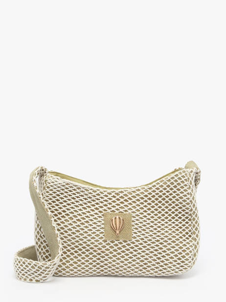 Cross Body Tas Estival Katoen Le voyage en panier Groen estival PM851