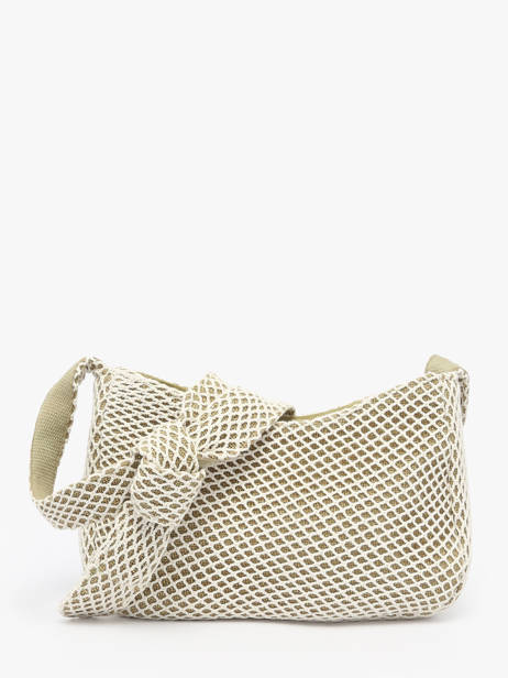 Cross Body Tas Estival Katoen Le voyage en panier Groen estival PM851 ander zicht 4