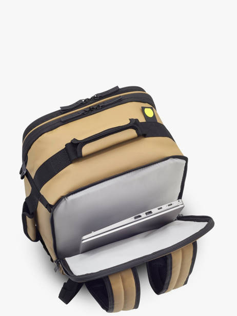 Business Rugzak Delsey Beige maubert 2.0 3813640W ander zicht 3