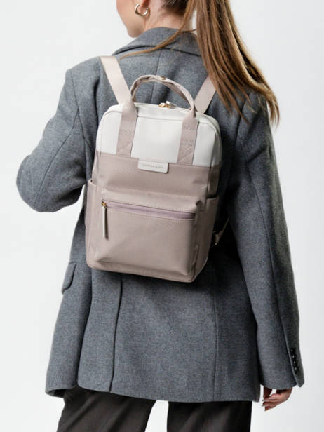 Rugzak 1 Compartiment Kapten and son Violet backpack S ander zicht 1