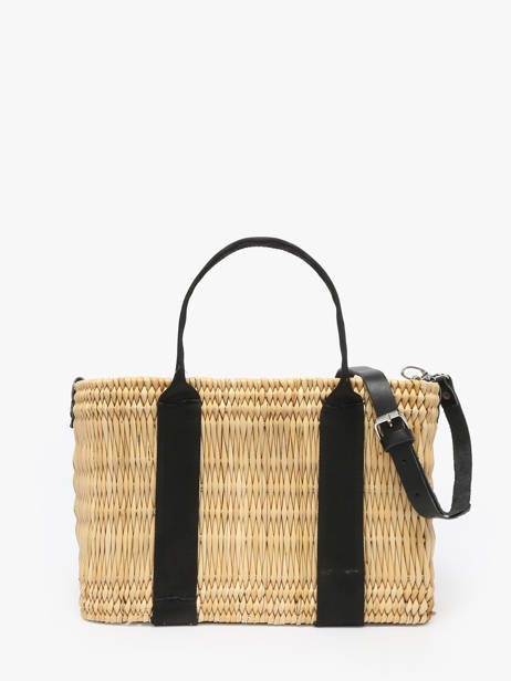 Handtassen Estival Stro Le voyage en panier Zwart estival PM779 ander zicht 4