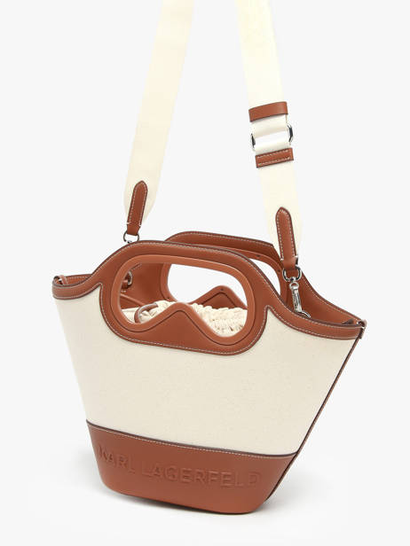 Cross Body Tas K Tulip Karl lagerfeld Bruin k tulip A2W30214 ander zicht 2