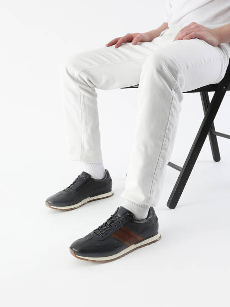 Sneakers Ivar Uit Leder Bugatti Blauw men 331ARX01 ander zicht 1