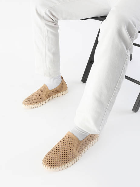 Mocassins Ilse jacobsen Bruin men TULIP140 ander zicht 1
