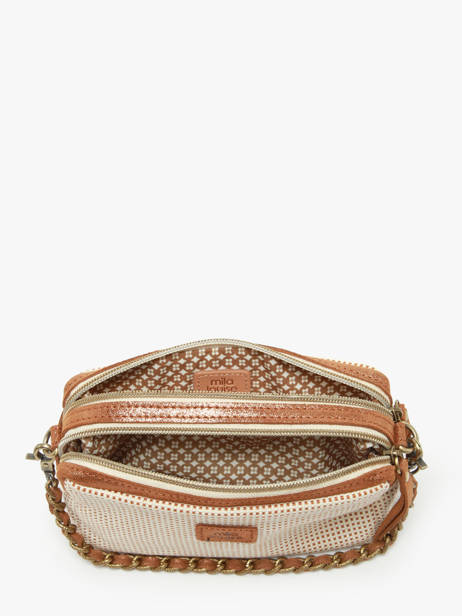 Cross Body Tas Fb Mila louise Bruin fb 2367XSFB ander zicht 3