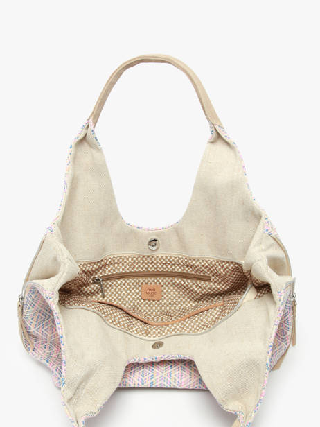 Schoudertas Ak Mila louise Beige ak 23030AK ander zicht 3