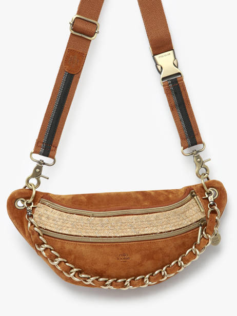 Heuptasje Mila louise Bruin vintage 23689V4 ander zicht 2