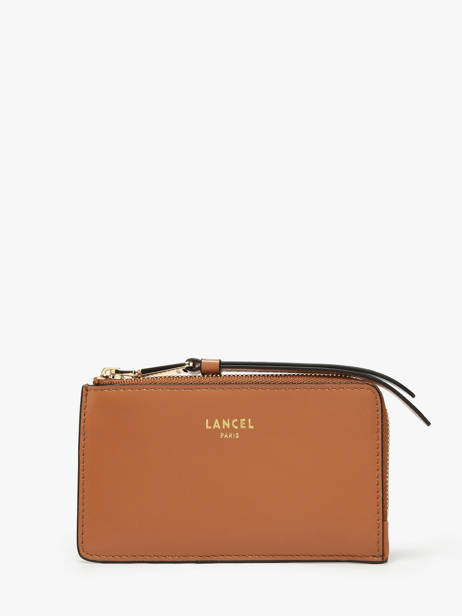 Kaarthouder Leder Lancel Bruin origami A13422