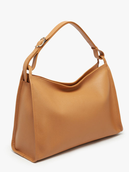 Longchamp Le foulonné Schoudertas Bruin