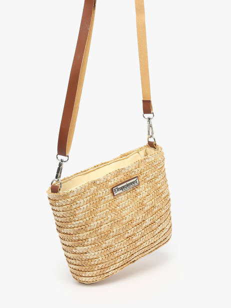 Cross Body Tas Milos Stro Les tropeziennes Beige milos TZ04 ander zicht 2