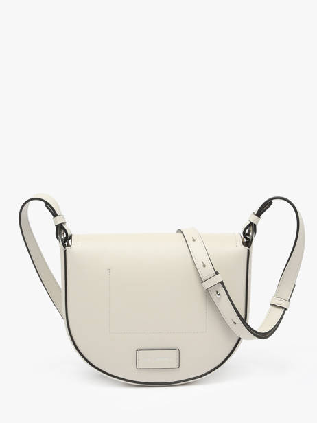 Cross Body Tas K Circle Leder Karl lagerfeld Beige k circle A1W30212 ander zicht 4
