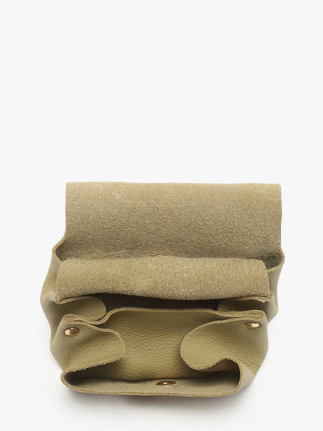 Portemonnee Leder Paul marius Groen la suite GUSTASUI ander zicht 1