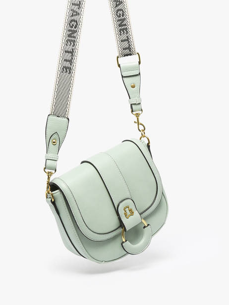 Cross Body Tas Anneau Lulu castagnette Groen anneau YSEE ander zicht 2