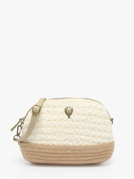 Cross Body Tas Gaufrette Le voyage en panier Wit gaufrette PM883