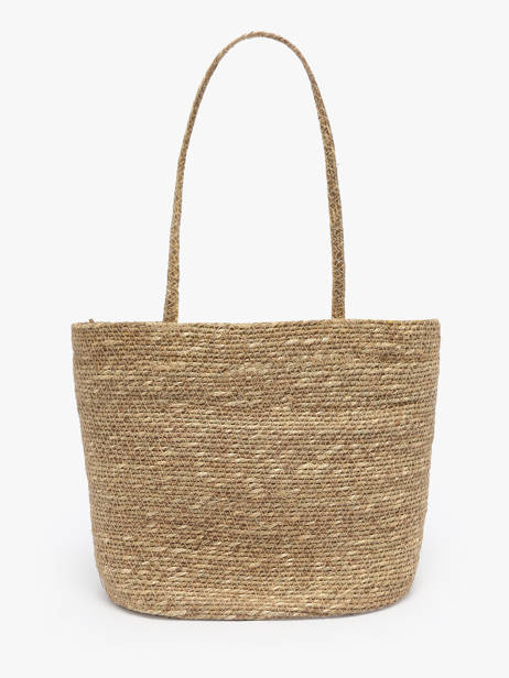 Schoudertas Estival Stro Le voyage en panier Beige estival PM893 ander zicht 4