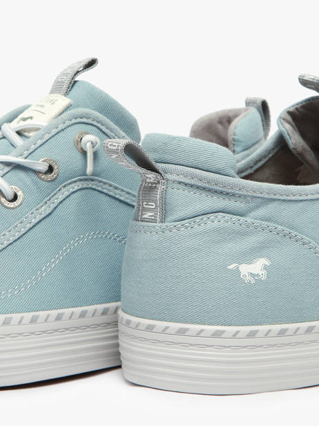 Sneakers Mustang Blauw women 1376308 ander zicht 2