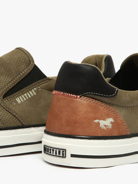 Sneakers Mustang Groen men 4198402 ander zicht 2