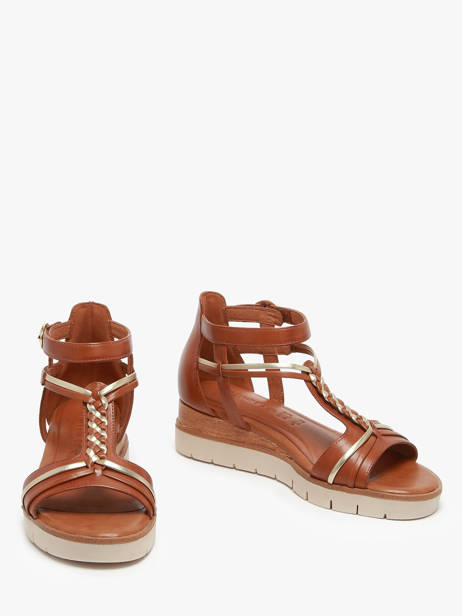 Sandalen Uit Leder Tamaris Bruin women 44 ander zicht 2