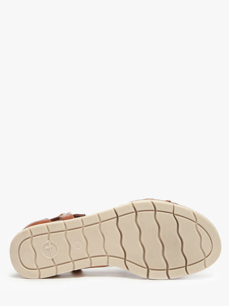 Sandalen Uit Leder Tamaris Bruin women 44 ander zicht 4