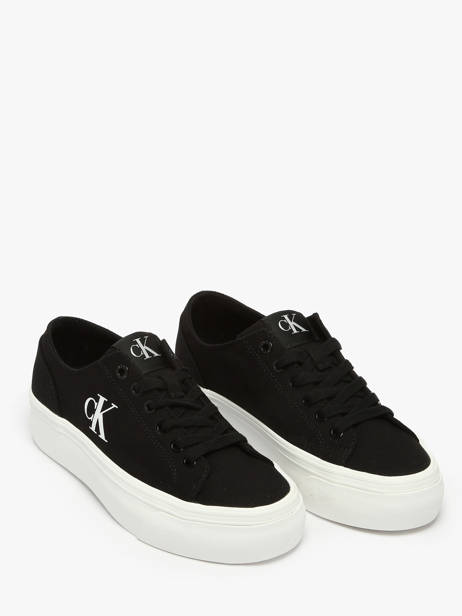 Sneakers Calvin klein jeans Zwart women 17630GM ander zicht 2