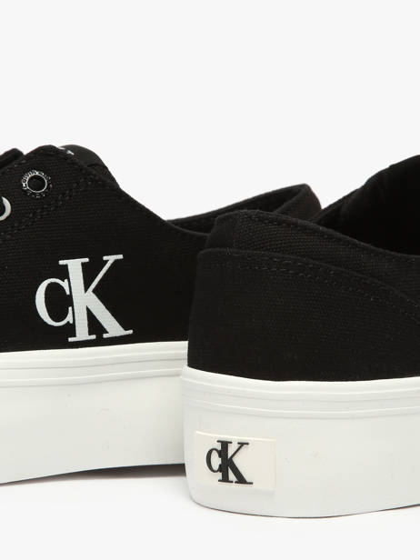 Sneakers Calvin klein jeans Zwart women 17630GM ander zicht 3