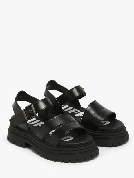 Sandalen Met Platformzool Lenox Buffalo Zwart women 1602274 ander zicht 1