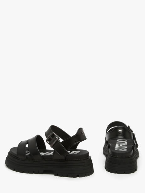 Sandalen Met Platformzool Lenox Buffalo Zwart women 1602274 ander zicht 2