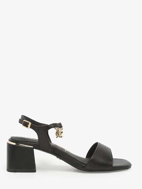Sandalen Met Hak Uit Leder Tamaris Zwart women 44