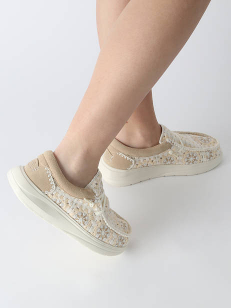 Mocassins Wendy Comf Cottage Hey dude Beige women 43728 ander zicht 1