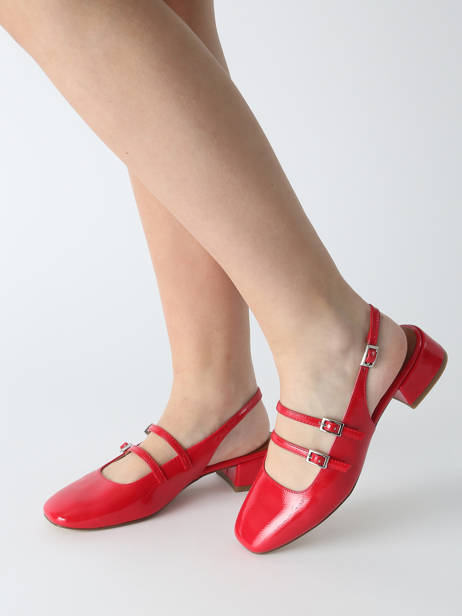 Ballerinas Met Hak Tamaris Rood women 44 ander zicht 1
