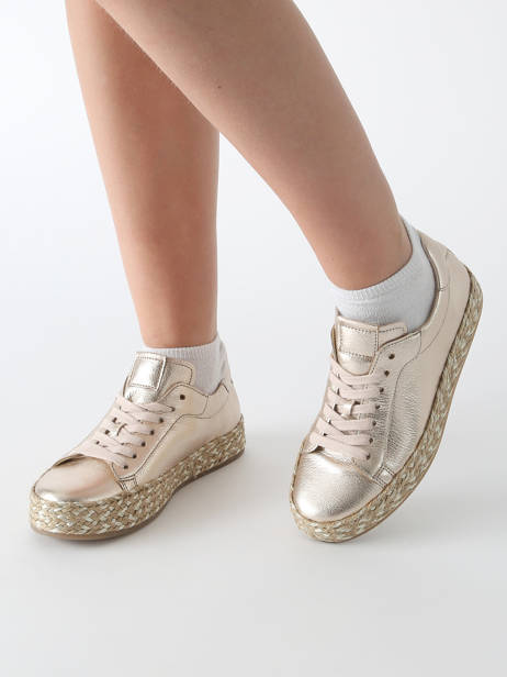 Sandalen Uit Leder Gabor Goud women 62 ander zicht 1