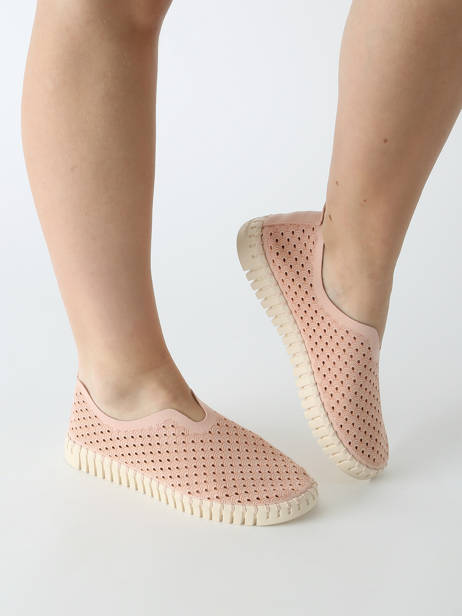 Mocassins Ilse jacobsen Roze women TULI3275 ander zicht 1