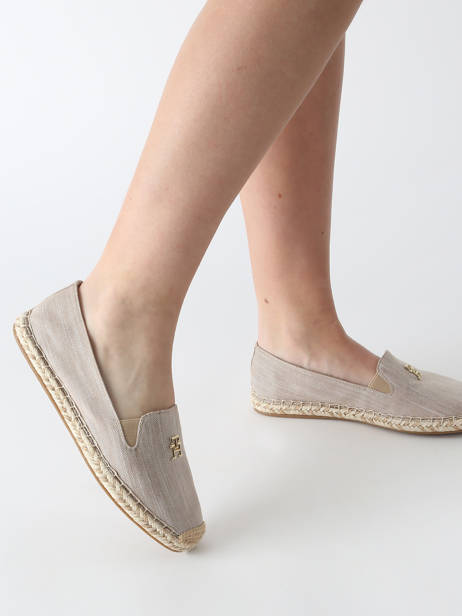 Espadrilles Tommy hilfiger Beige women 8539ACC ander zicht 1