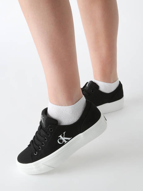 Sneakers Calvin klein jeans Zwart women 17630GM ander zicht 1