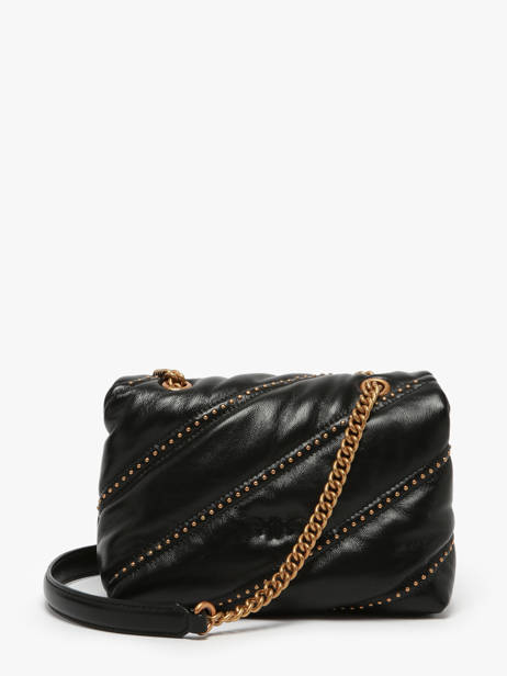 Cross Body Tas Love Bag Puff Pinko Zwart love bag puff A26T ander zicht 3