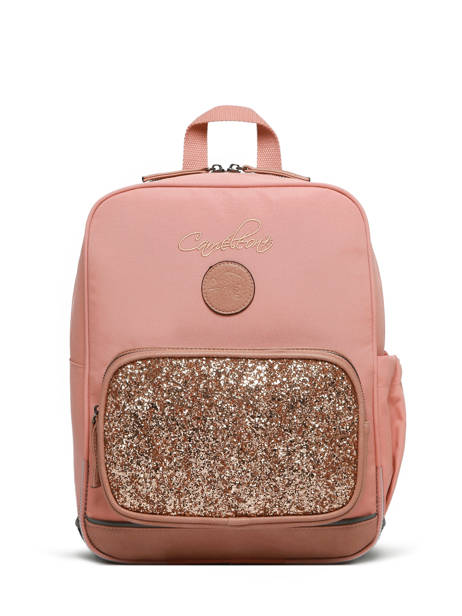 Rugzak 2 Compartimenten Cameleon Roze vintage fantasy SD33 ander zicht 6