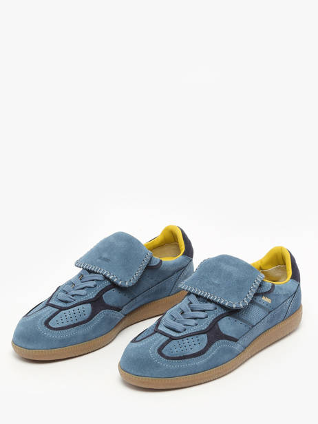 Sneakers Uit Leder Alohas Blauw women 10091702 ander zicht 1
