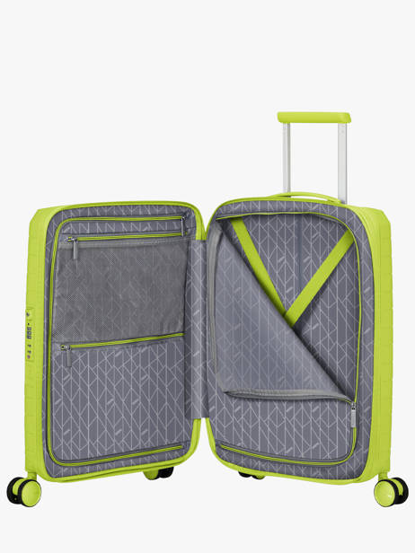 Uitbreidbare Handbagage American tourister Geel fastforward 155259 ander zicht 3