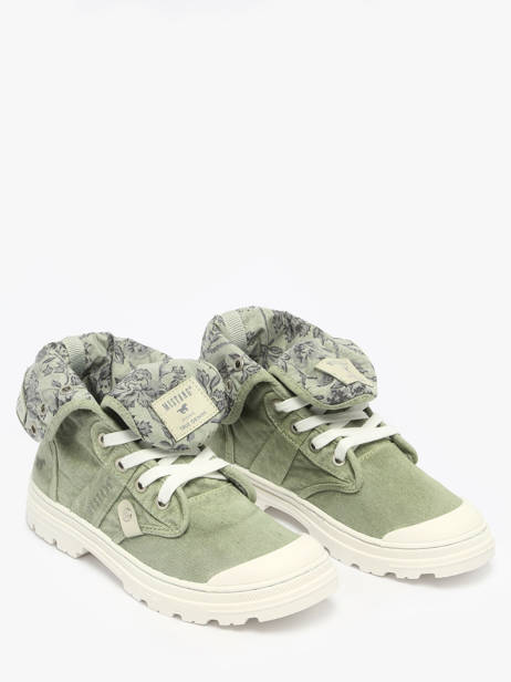 Sneakers Mustang Groen women - 01426504 ander zicht 1