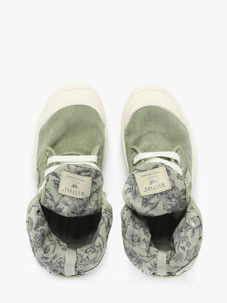 Sneakers Mustang Groen women - 01426504 ander zicht 3