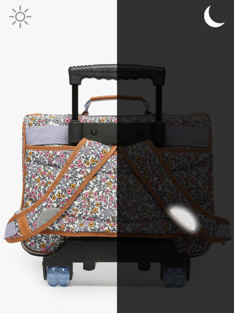 Boekentas Op Wieltjes 2 Compartimenten Tann's Veelkleurig les fantaisies f 42263 ander zicht 6