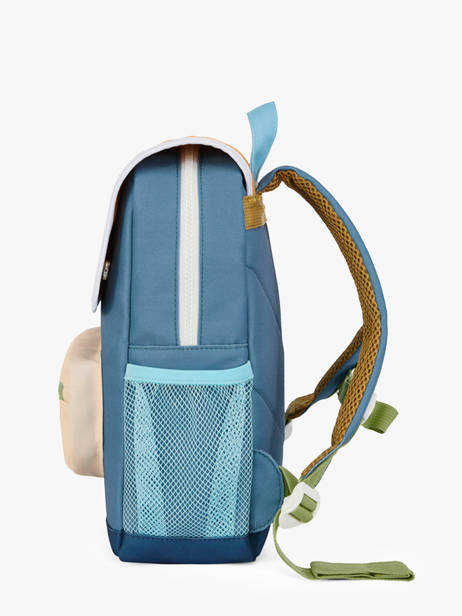 Rugzak Hello hossy Blauw cool kids S6 ander zicht 2