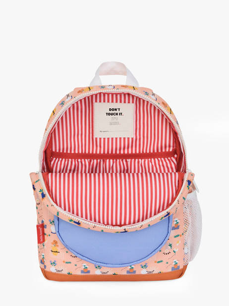 Rugzak Hello hossy Beige cool kids 5 ander zicht 3