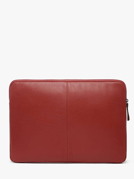 Laptophoes Flandres 15'' Leder Etrier Rood flandres EFLA8835 ander zicht 2
