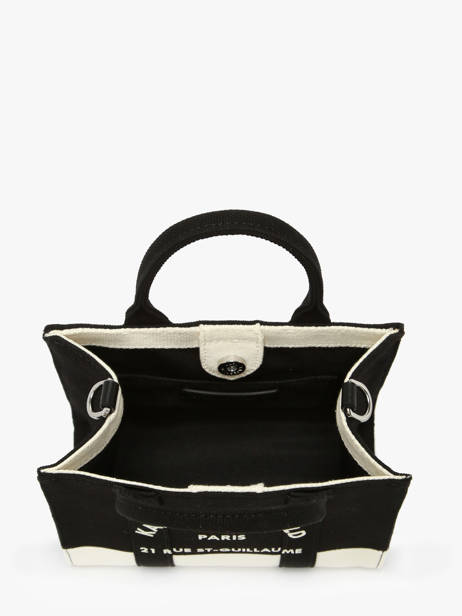 Cross Body Tas Rsg Katoen Karl lagerfeld Zwart rsg A3W50027 ander zicht 2