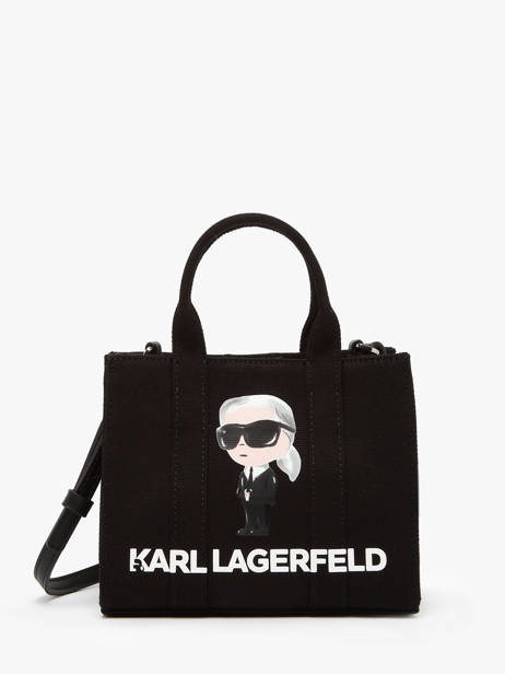 Cross Body Tas K Ikon Katoen Karl lagerfeld Zwart k ikon A3W50109