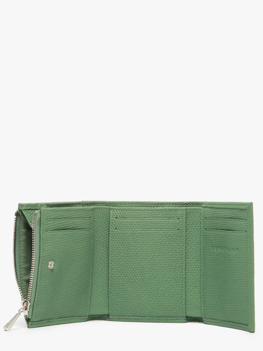 Longchamp Le roseau Portefeuille Groen