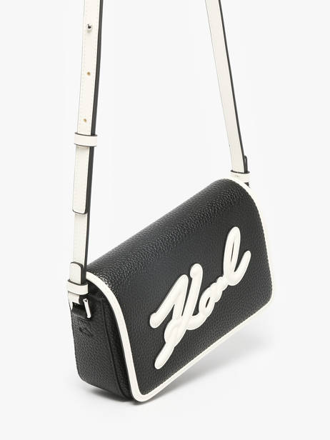 Cross Body Tas K Skuare Karl lagerfeld Zwart k skuare A3W30026 ander zicht 1