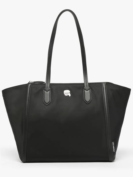 Schoudertas K Ikon Nylon Karl lagerfeld Zwart k ikon A3W30117