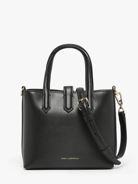 Handtassen K Autograph Leder Karl lagerfeld Zwart k autograph A3W30151 ander zicht 3